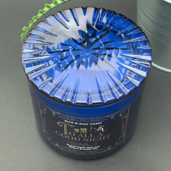 BBW To All A Good Night Bath & Body Works 3 Wick Candle - Picture 5 of 12